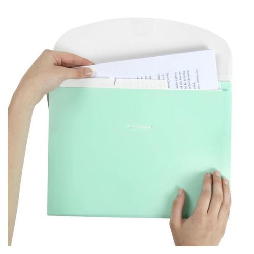 Marbig Expanding Wallet 3 Tabs Pastel Assorted Pack 8