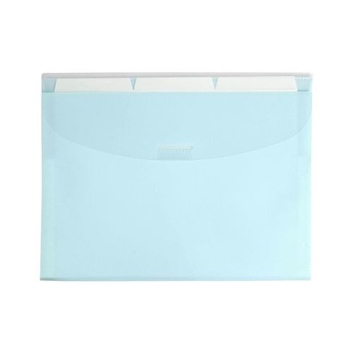 Marbig Expanding Wallet 3 Tabs Pastel Assorted Pack 8