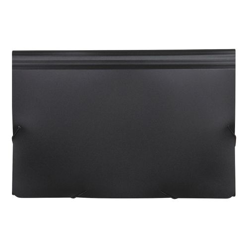 Marbig Expanding File With Storage Box Black