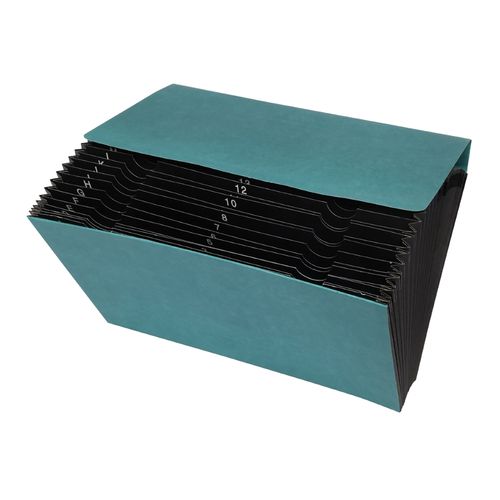 Marbig Expanding File Foolscap Heavy Duty 1-31 Green