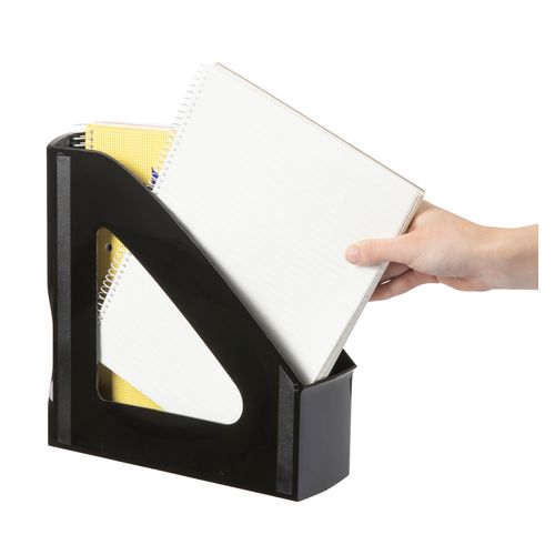 Esselte Nouveau Magazine File Black