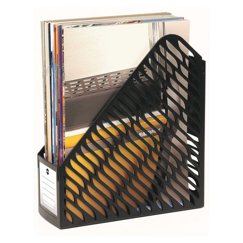 Marbig Magazine Rack Twin Pack Black
