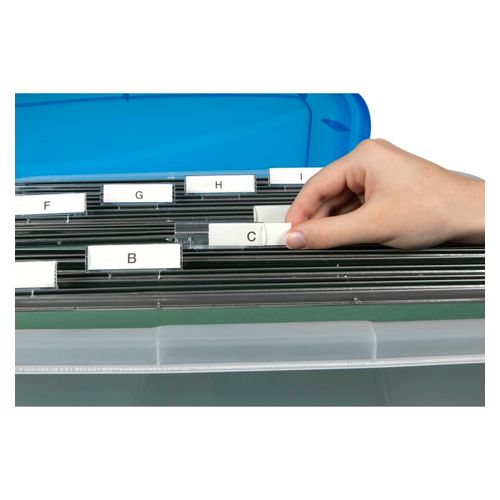 Crystalfile Inserts A-Z White Pack 52