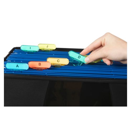 Crystalfile Indicator Tabs Rainbow Pack 50