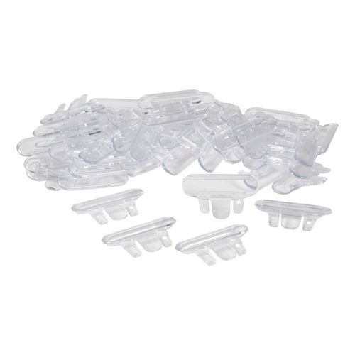 Crystalfile Indicator Tabs Clear Pack 50