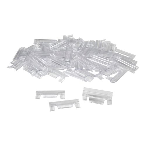 Crystalfile Tabs Clear Pack 50