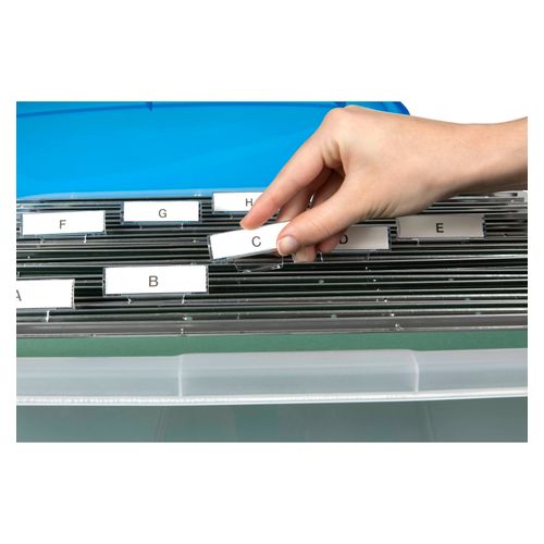 Crystalfile Tabs Clear Pack 50