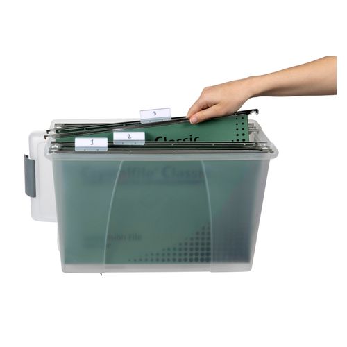 Crystalfile Carry Case Clear