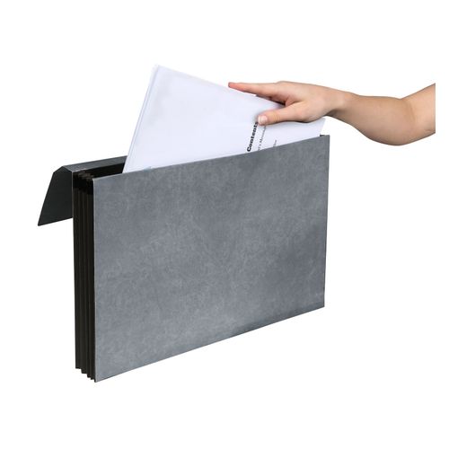 Marbig Wallet Expanding Foolscap Manilla Heavy Duty With Flap Green