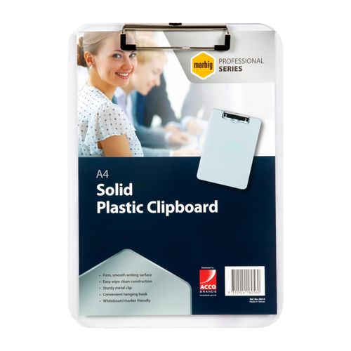 Esselte Clipboard A4 Clear Plastic