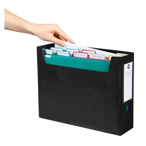 MarbigPortable Organiser A4 Black