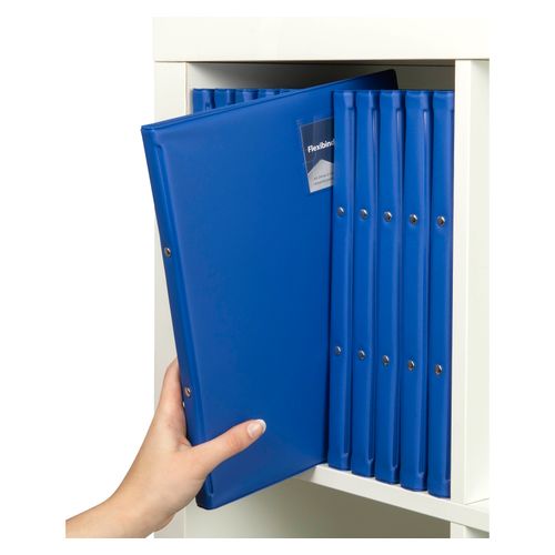 Marbig Flexibinder A4 2O Ring 20mm Blue