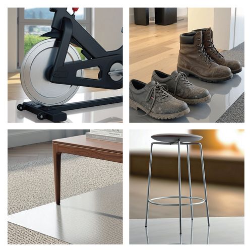 Floortex Chair Mat Multipurpose PVC Hard Floor 75x120cm Rectangle