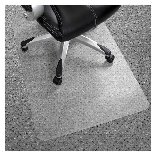 Floortex Chair Mat Multipurpose PVC Low Pile Carpet 75x120cm Rectangle