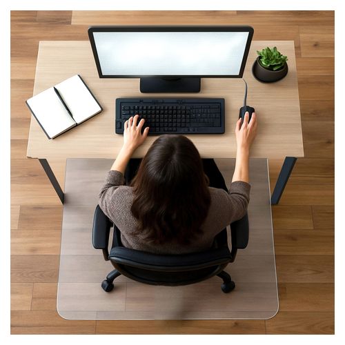 Floortex Chair Mat Polycarbonate Hard Floor 116x150cm Rectangle