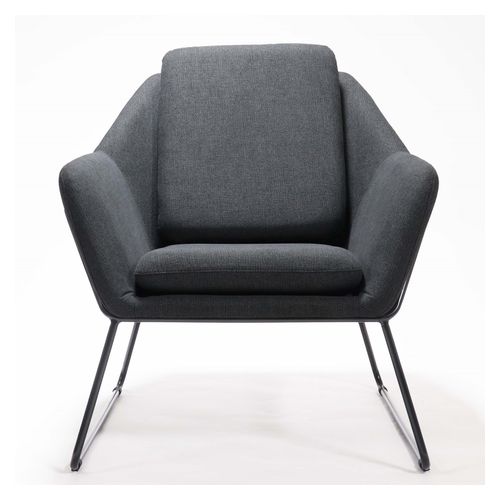 Cardinal Single Seater Arm Chair Charcoal