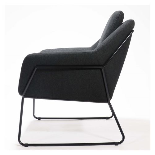 Cardinal Single Seater Arm Chair Charcoal