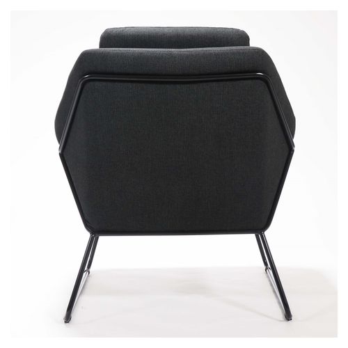 Cardinal Single Seater Arm Chair Charcoal