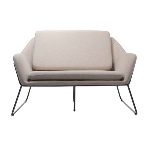 Cardinal Two Seater Arm Chair Stone