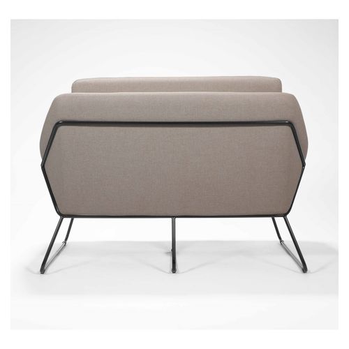 Cardinal Two Seater Arm Chair Stone