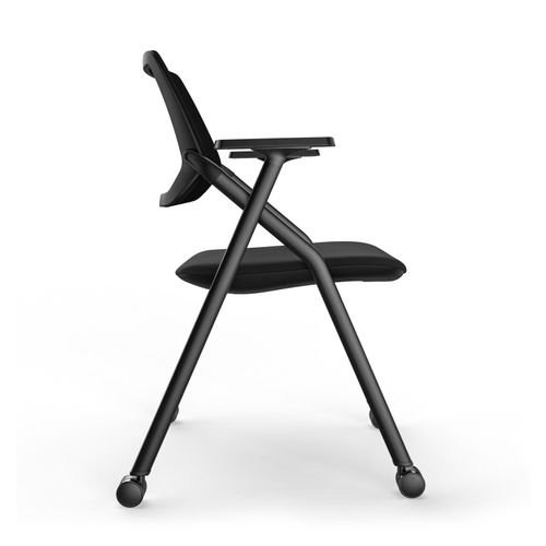 Air Mesh Back Training Chair Black