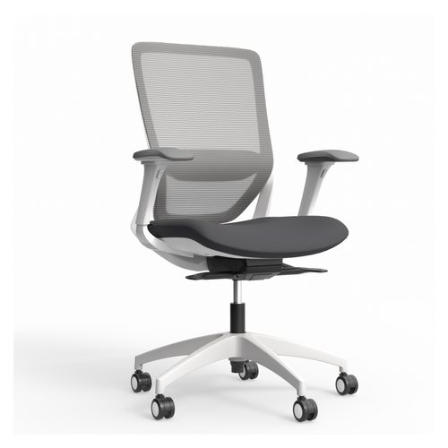 Engage Task Chair Light Grey with Arms