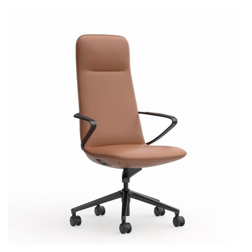 Nico Executive Chair High Back Tan Leather