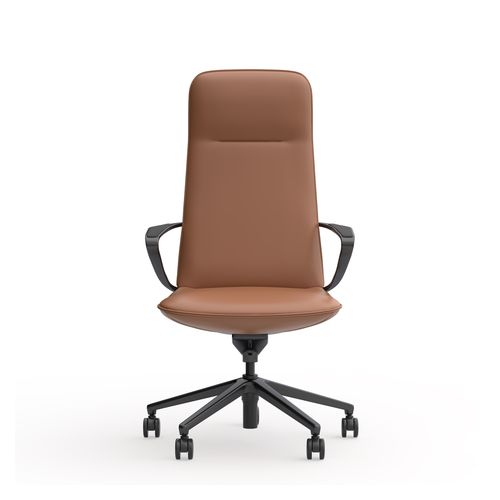 Nico Executive Chair High Back Tan Leather