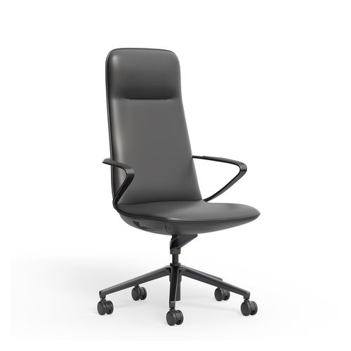 Nico Executive Chair High Back Charcoal PU