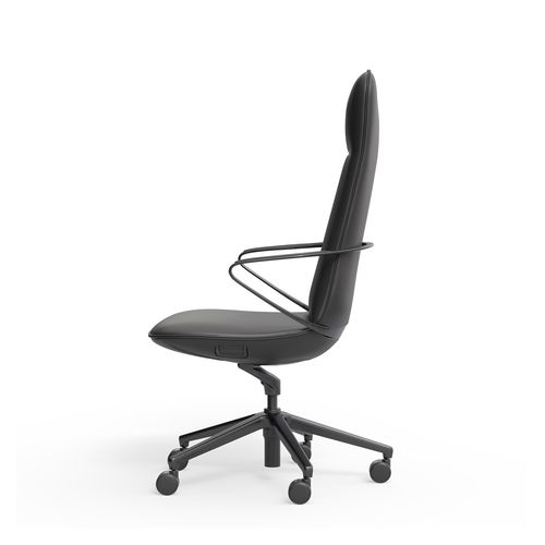 Nico Executive Chair High Back Charcoal PU