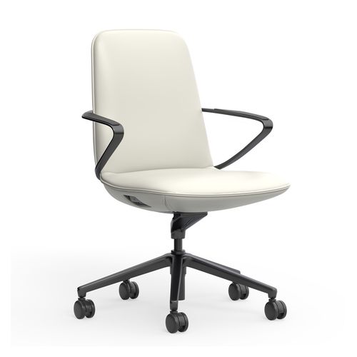 Nico Executive Chair Mid Back Grey Leather