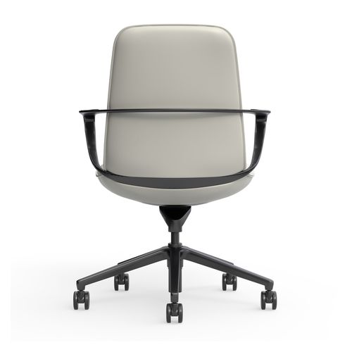 Nico Executive Chair Mid Back Grey Leather