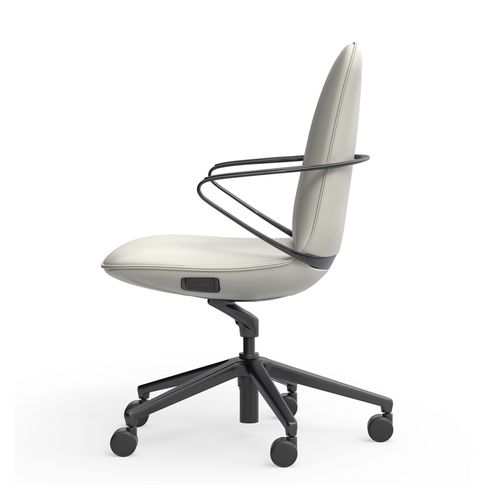 Nico Executive Chair Mid Back Grey Leather