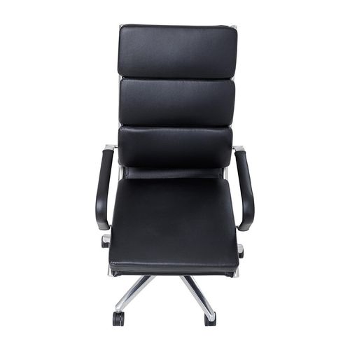 Mode Executive Chair High Back with Arms Chrome Base Black PU