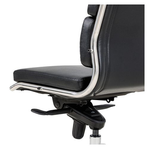 Mode Executive Chair Mid Back no Arms Chrome Base Black PU