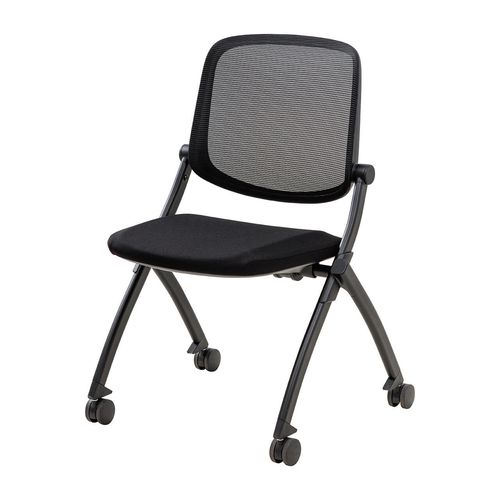 Logic Training Chair with Castors Black