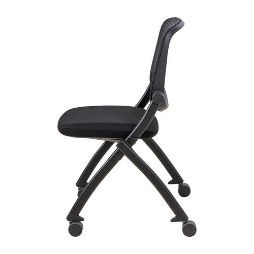 Logic Training Chair with Castors Black