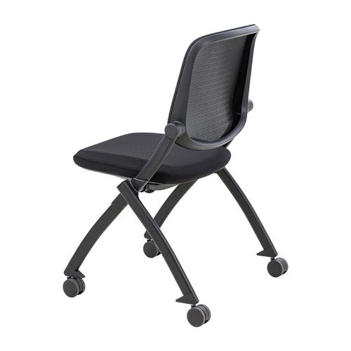 Logic Training Chair with Castors Black