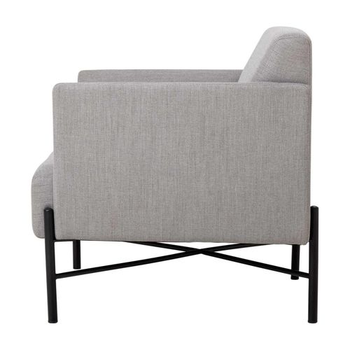 Avalon 1-Seater Lounge Vico Dusty Grey Upholstery