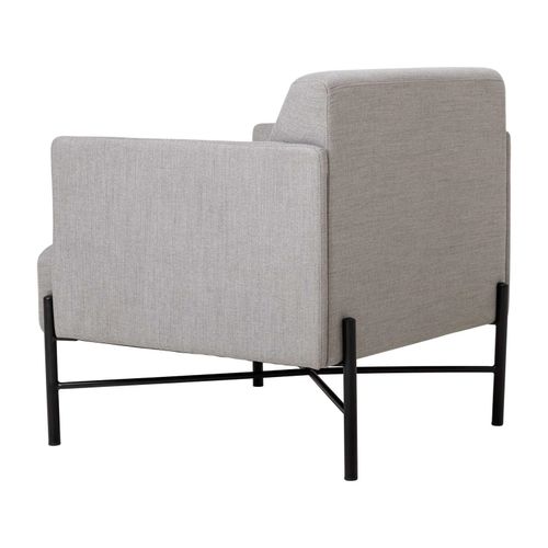 Avalon 1-Seater Lounge Vico Dusty Grey Upholstery