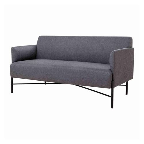 Avalon 2-Seater Lounge Vico Ashstone Grey Upholstery