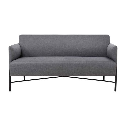 Avalon 2-Seater Lounge Vico Ashstone Grey Upholstery