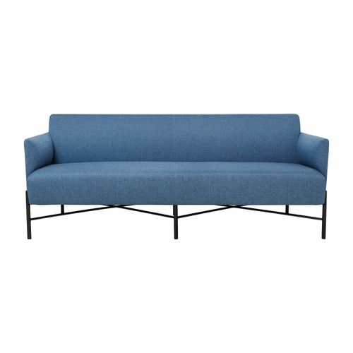Avalon 3-Seater Lounge Vico Ocean Blue Upholstery