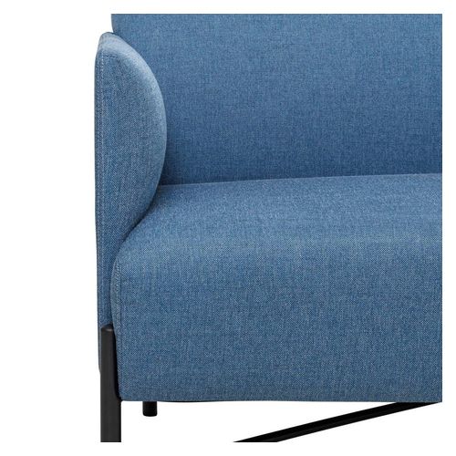 Avalon 3-Seater Lounge Vico Ocean Blue Upholstery