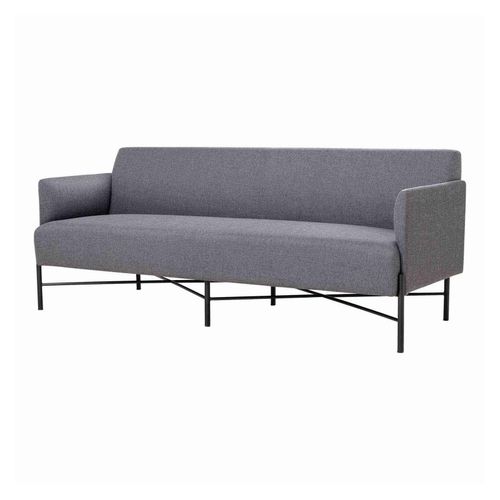 Avalon 3-Seater Lounge Vico Ashstone Grey Upholstery