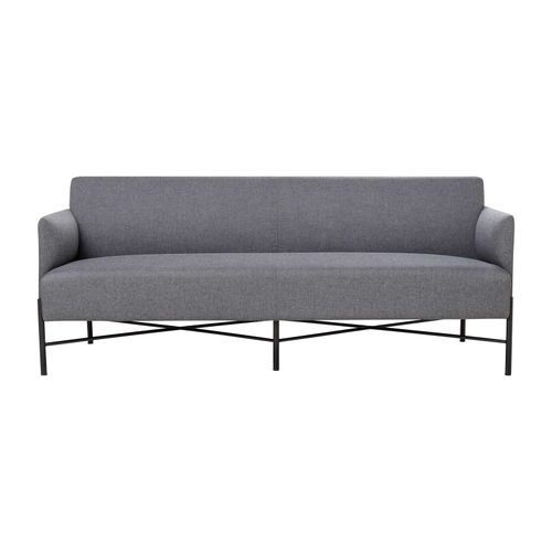Avalon 3-Seater Lounge Vico Ashstone Grey Upholstery