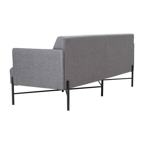 Avalon 3-Seater Lounge Vico Ashstone Grey Upholstery
