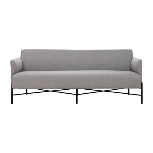 Avalon 3-Seater Lounge Vico Dusty Grey Upholstery