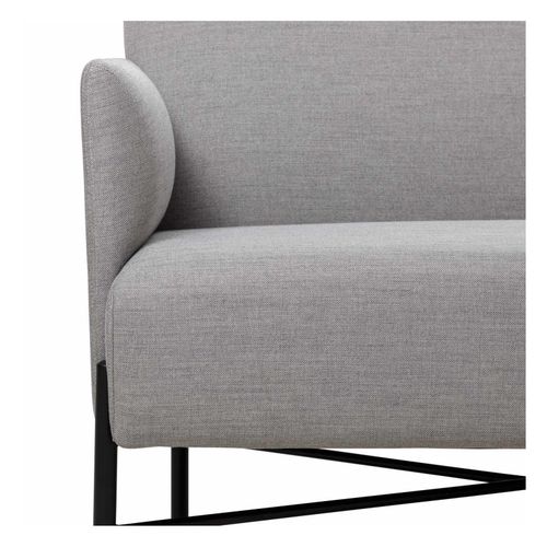 Avalon 3-Seater Lounge Vico Dusty Grey Upholstery