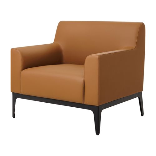 Avalon 1-Seater Lounge Tan PU